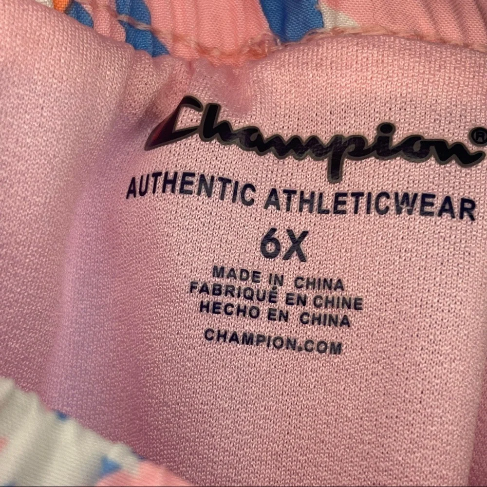 Champion Kids Floral Print Running Shorts